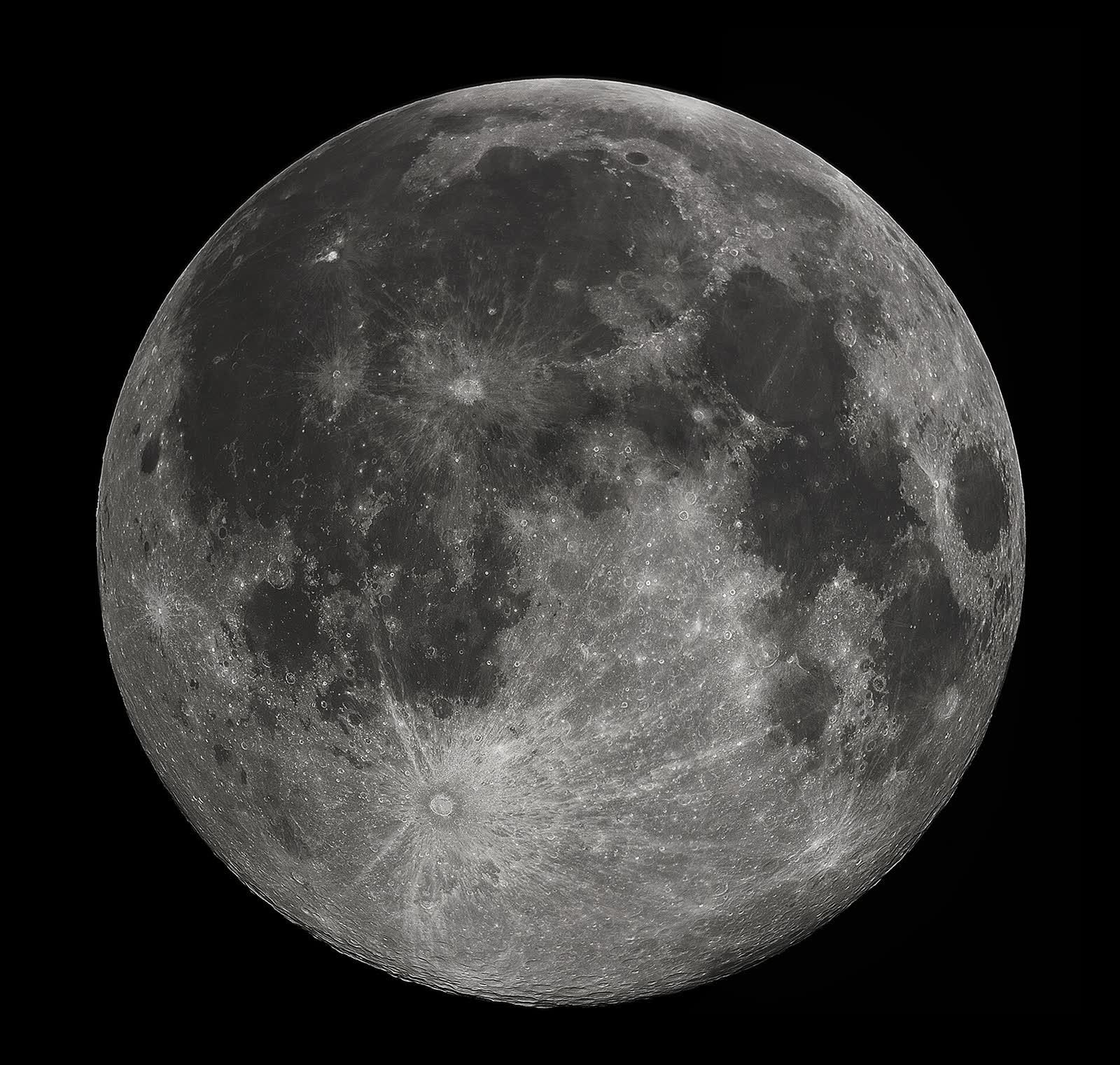 La pleine lune (photo Gregory H. Revera, CC BY-SA 3.0).