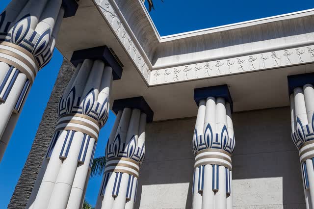 Le musée égyptien du parc rosicrucien de San José, en Californie (photo Oren Rozen, CC BY-SA 4.0)